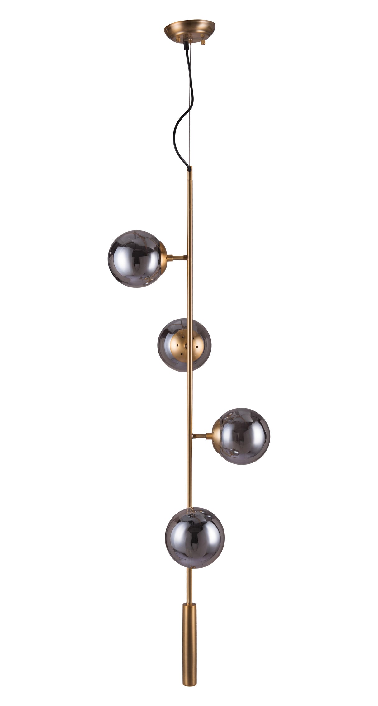 ZUO Zatara Ceiling Lamp Brass