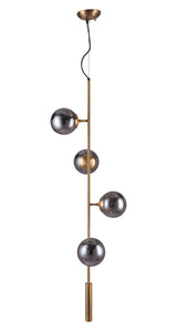 ZUO Zatara Ceiling Lamp Brass