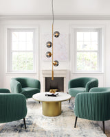 ZUO Zatara Ceiling Lamp Brass