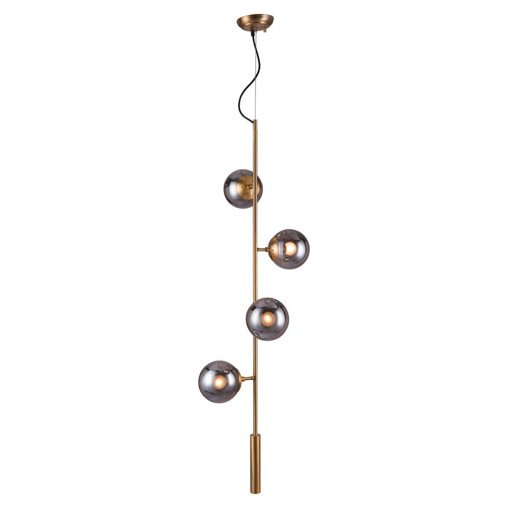 ZUO Zatara Ceiling Lamp Brass