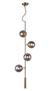 ZUO Zatara Ceiling Lamp Brass