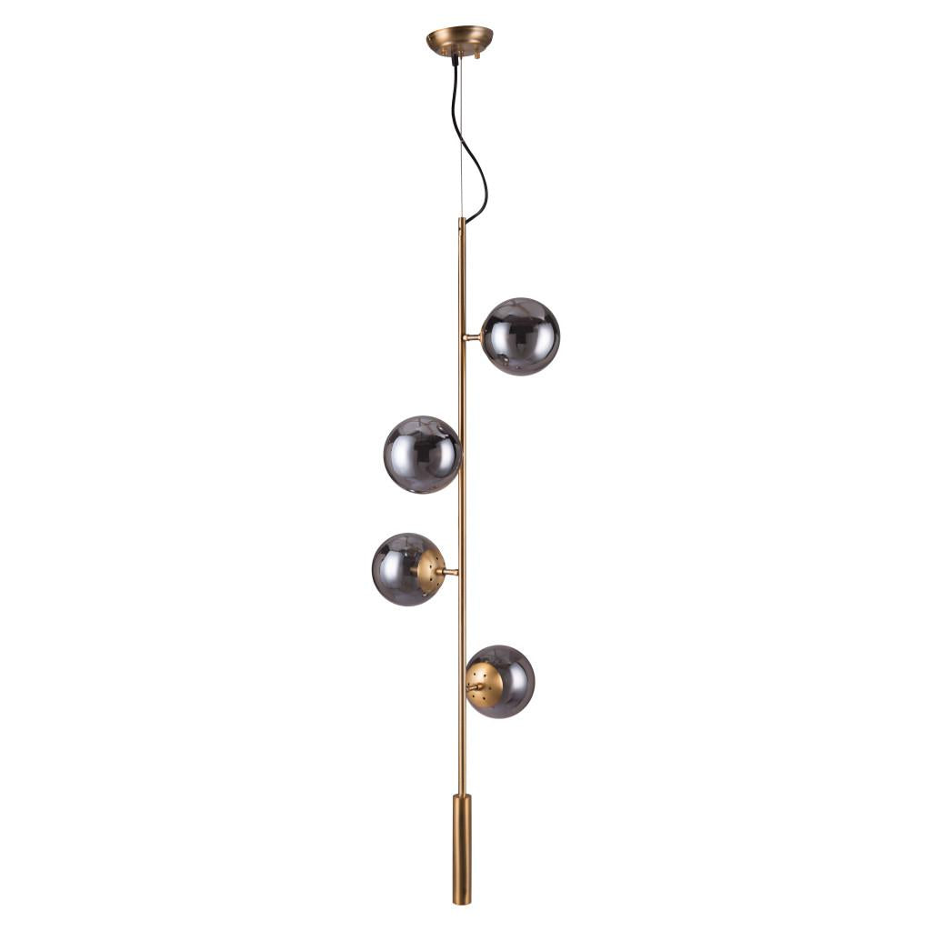 ZUO Zatara Ceiling Lamp Brass