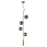 ZUO Zatara Ceiling Lamp Brass