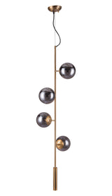 ZUO Zatara Ceiling Lamp Brass