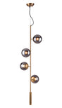 ZUO Zatara Ceiling Lamp Brass