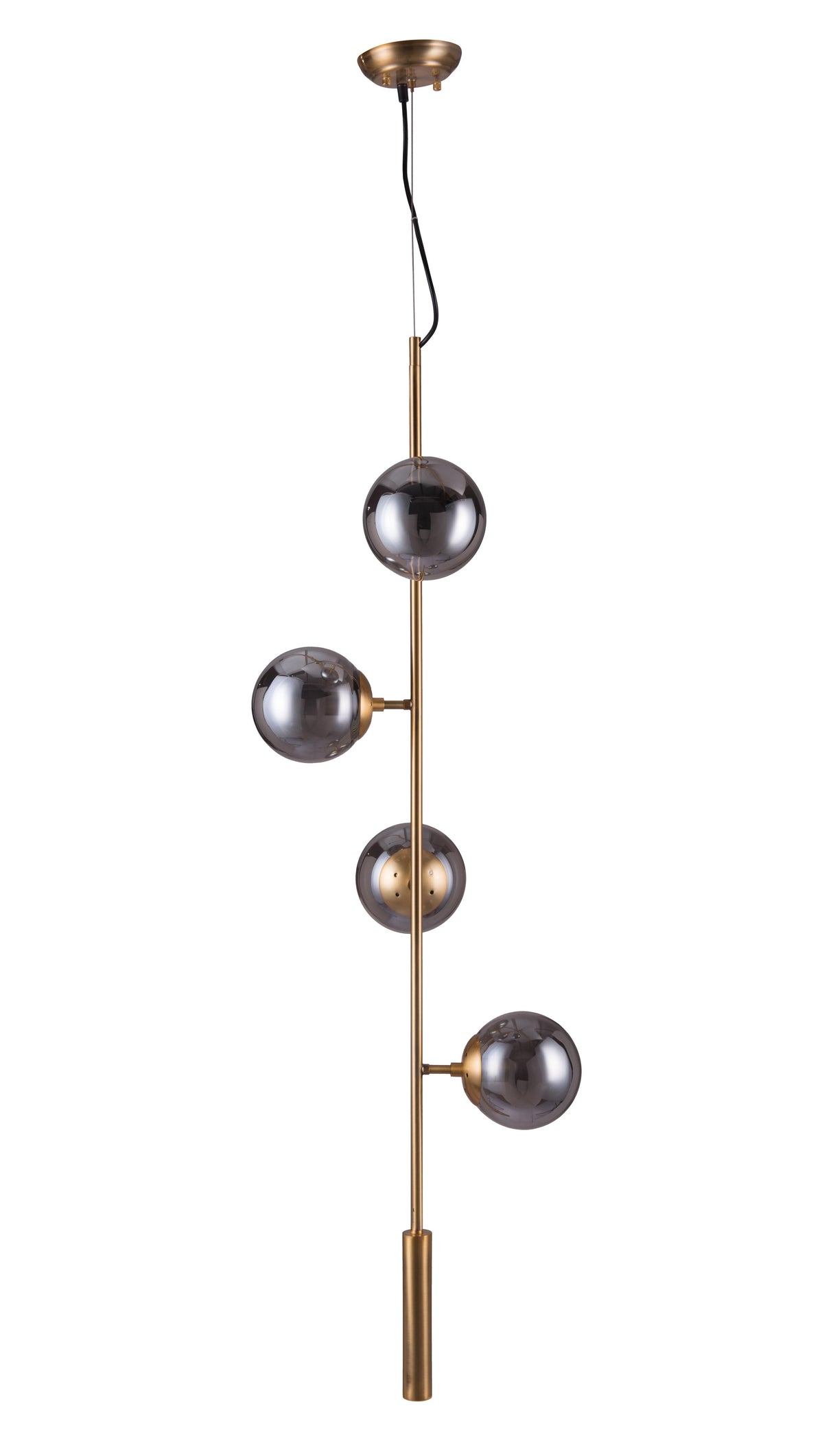 ZUO Zatara Ceiling Lamp Brass