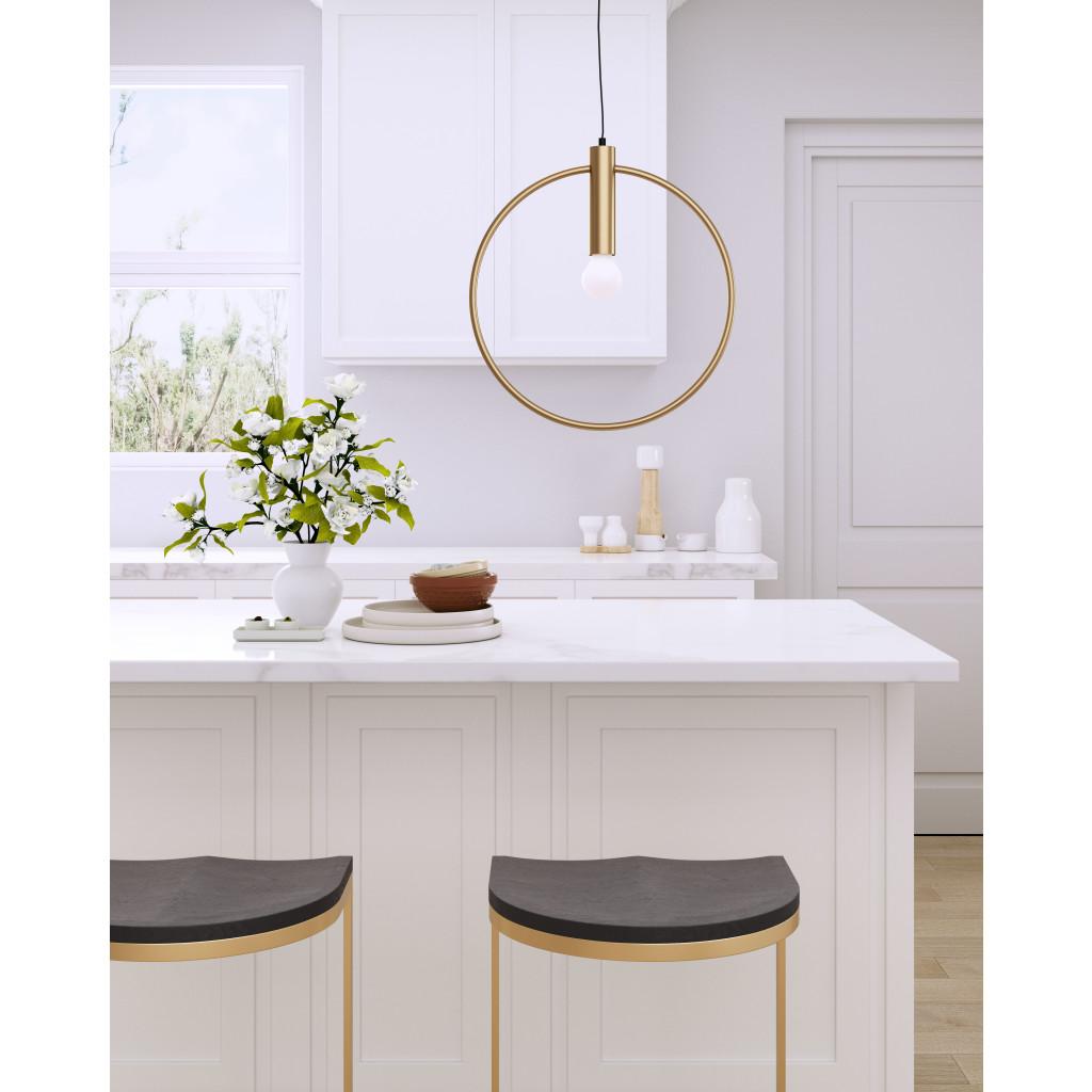 ZUO Irenza Ceiling Lamp Brass