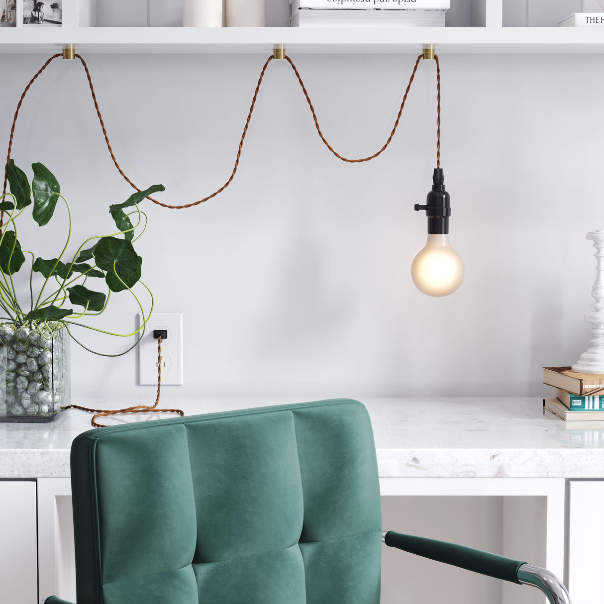 ZUO Molly Ceiling Lamp Black