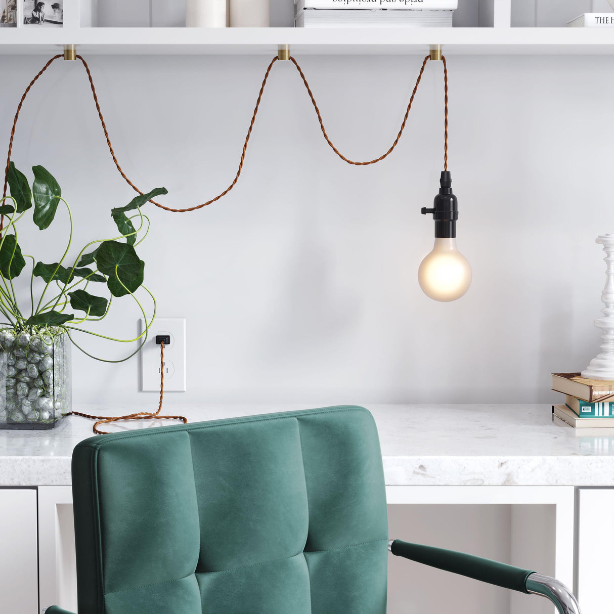 ZUO Molly Ceiling Lamp Black
