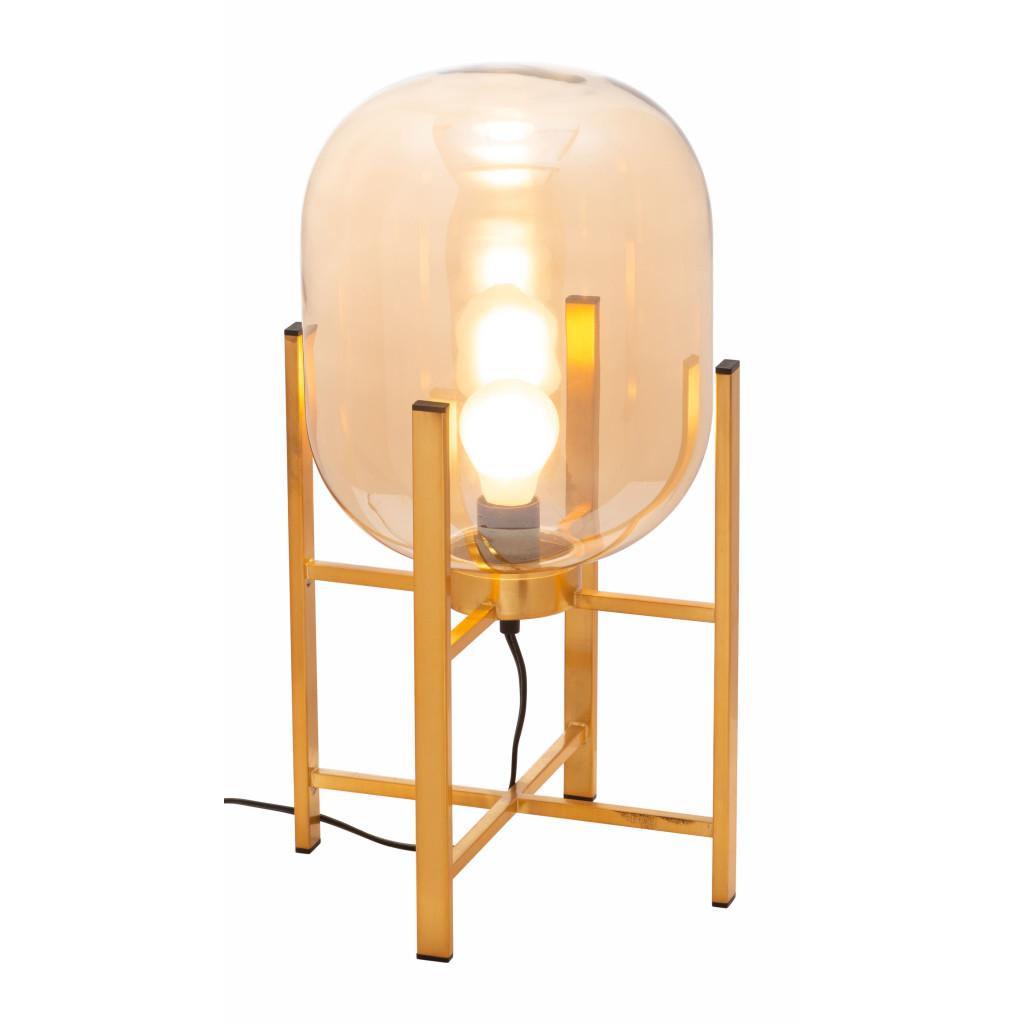 ZUO Wonderwall Table Lamp Gold