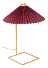 ZUO Charo Table Lamp Red & Gold