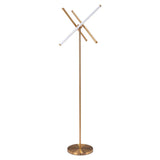 ZUO Garza Floor Lamp Brass