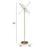 ZUO Garza Floor Lamp Brass