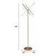 ZUO Garza Floor Lamp Brass