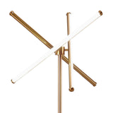 ZUO Garza Floor Lamp Brass