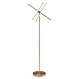 ZUO Garza Floor Lamp Brass