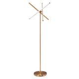 ZUO Garza Floor Lamp Brass