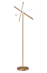 ZUO Garza Floor Lamp Brass