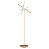 ZUO Garza Floor Lamp Brass