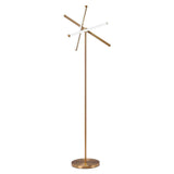 ZUO Garza Floor Lamp Brass