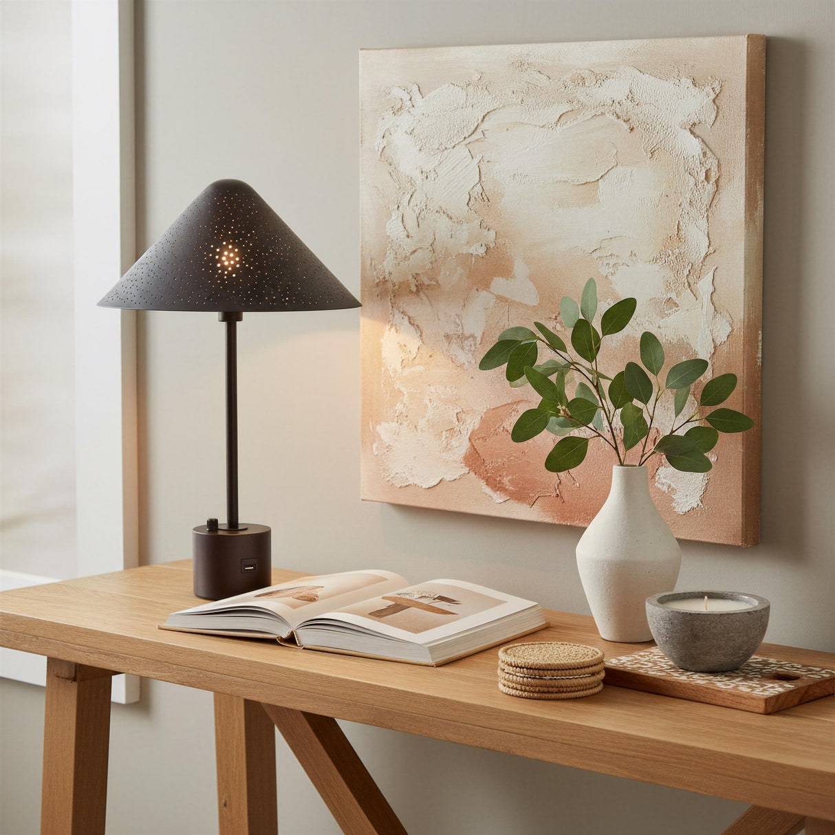 ZUO Cardo Table Lamp Bronze