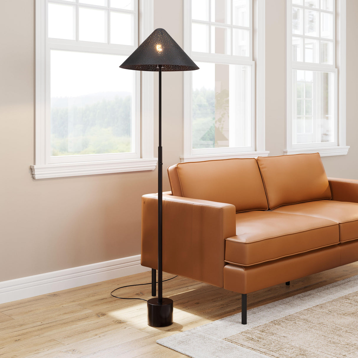 ZUO Cardo Floor Lamp Bronze