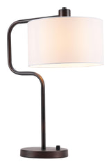ZUO Middlemist Table Lamp White