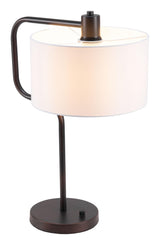 ZUO Middlemist Table Lamp White