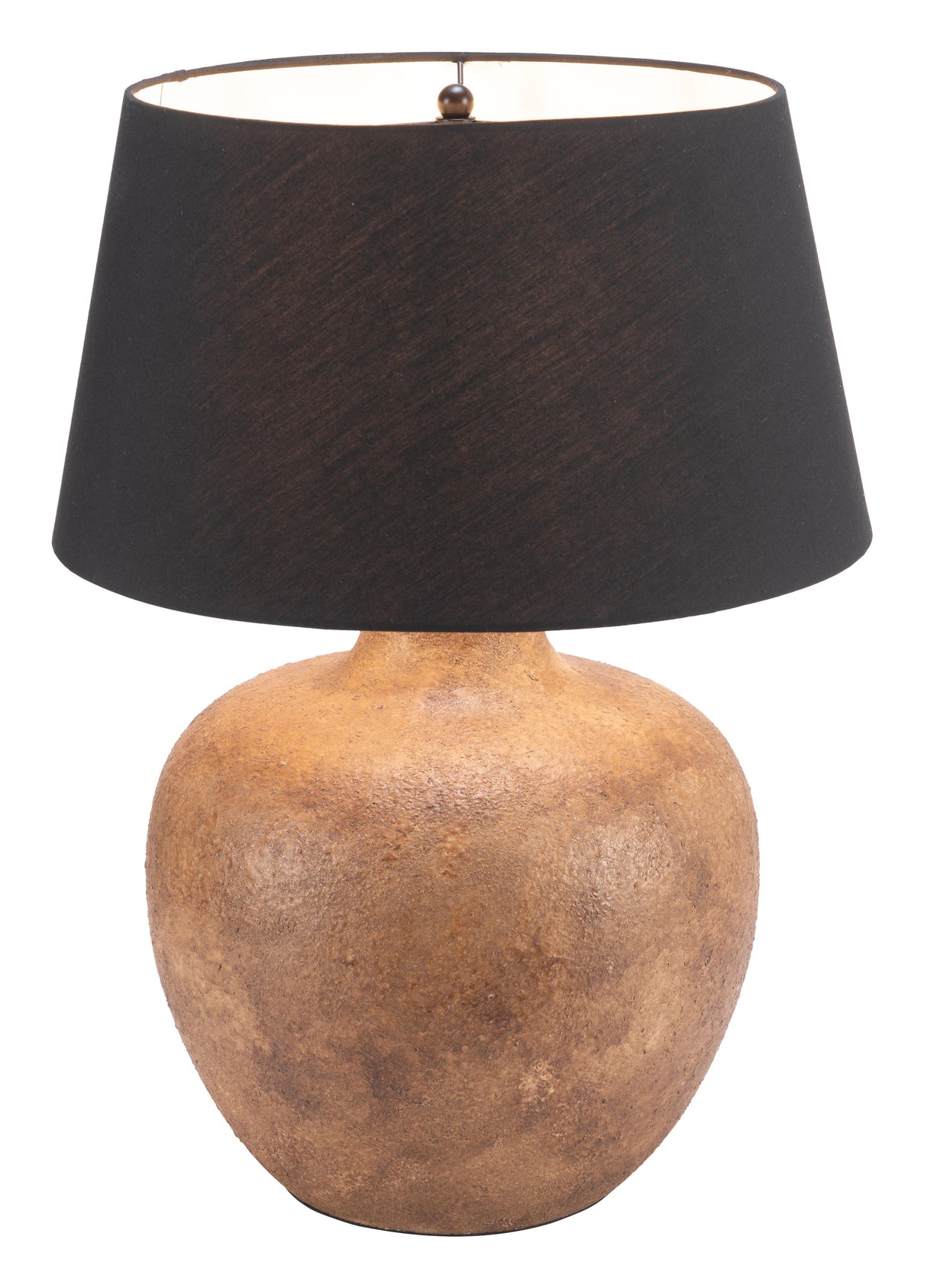 ZUO Basil Table Lamp Black