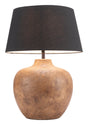 ZUO Basil Table Lamp Black