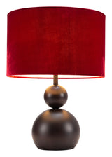 ZUO Shobu Table Lamp Red