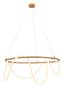 ZUO Wiber Ceiling Lamp Brass