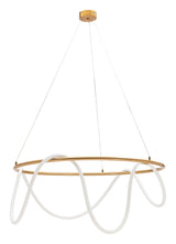 ZUO Wiber Ceiling Lamp Brass