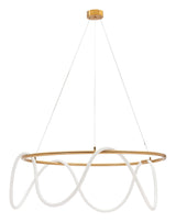 ZUO Wiber Ceiling Lamp Brass