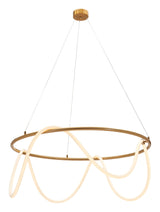 ZUO Wiber Ceiling Lamp Brass
