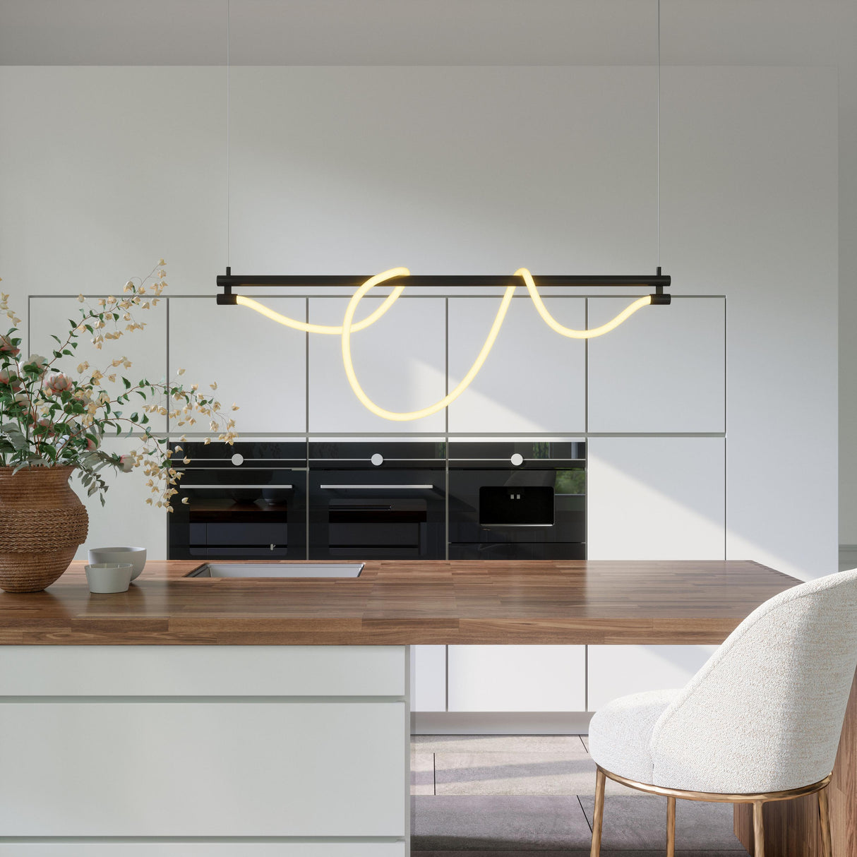 ZUO Adder Ceiling Lamp Black