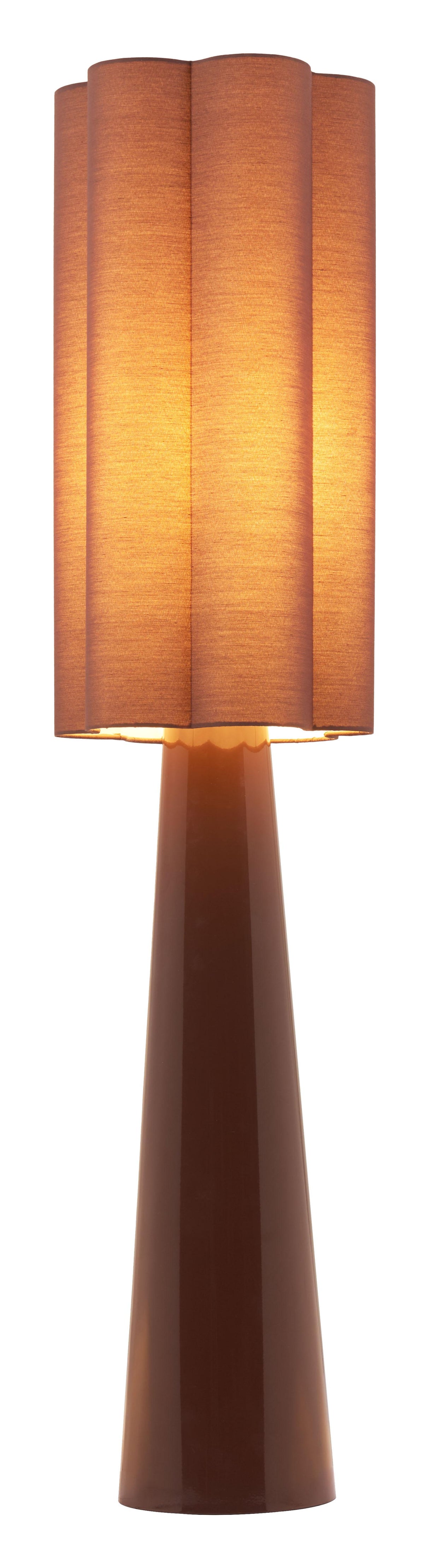 ZUO Violet Floor Lamp Brown
