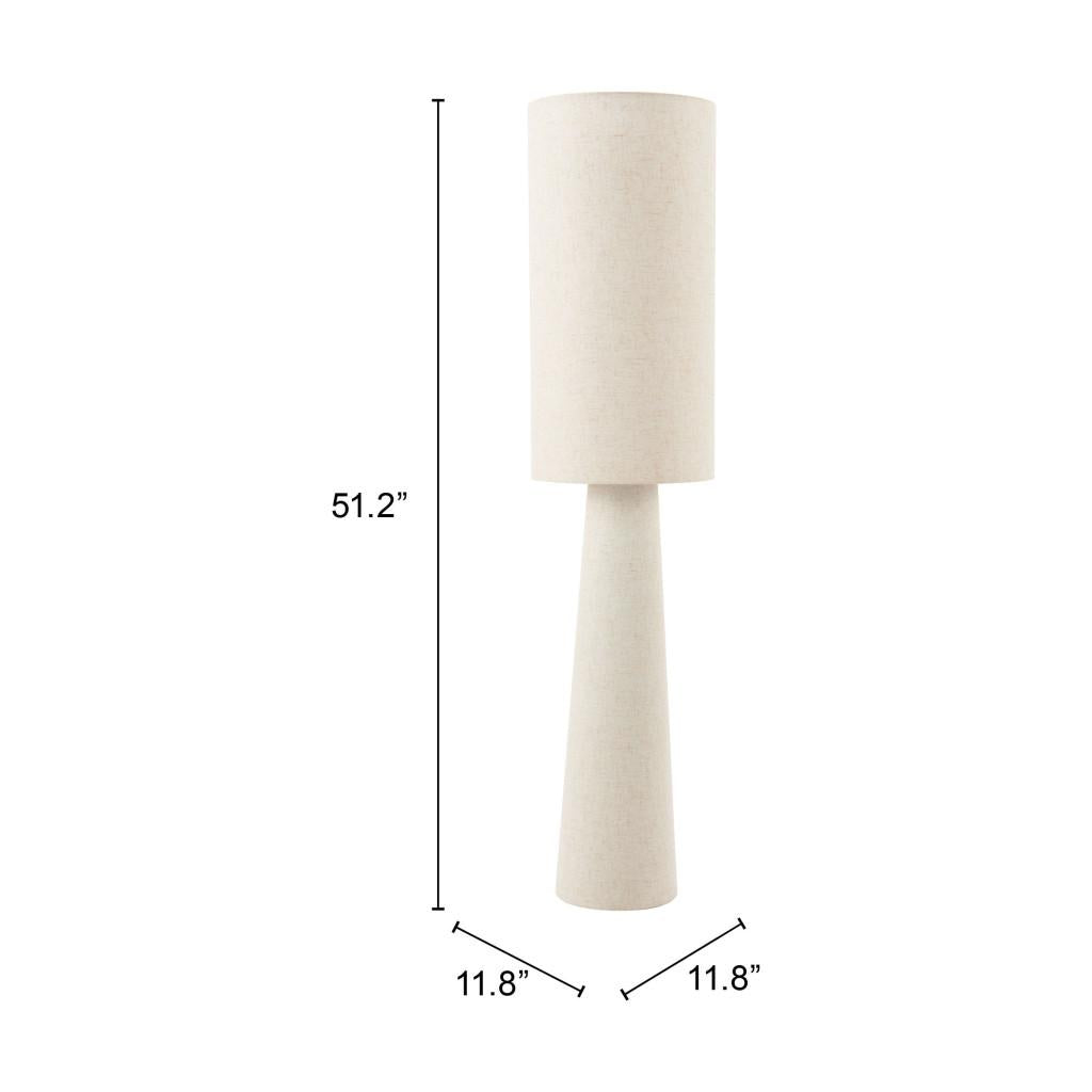 ZUO Heaven Floor Lamp Beige