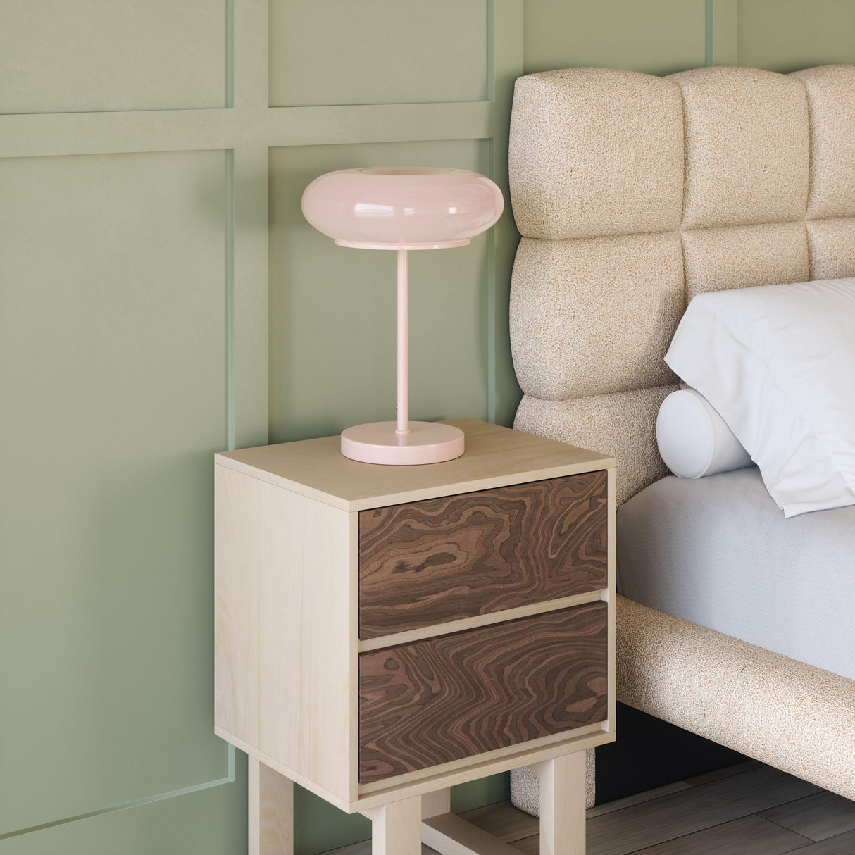 ZUO Munk Table Lamp Pink