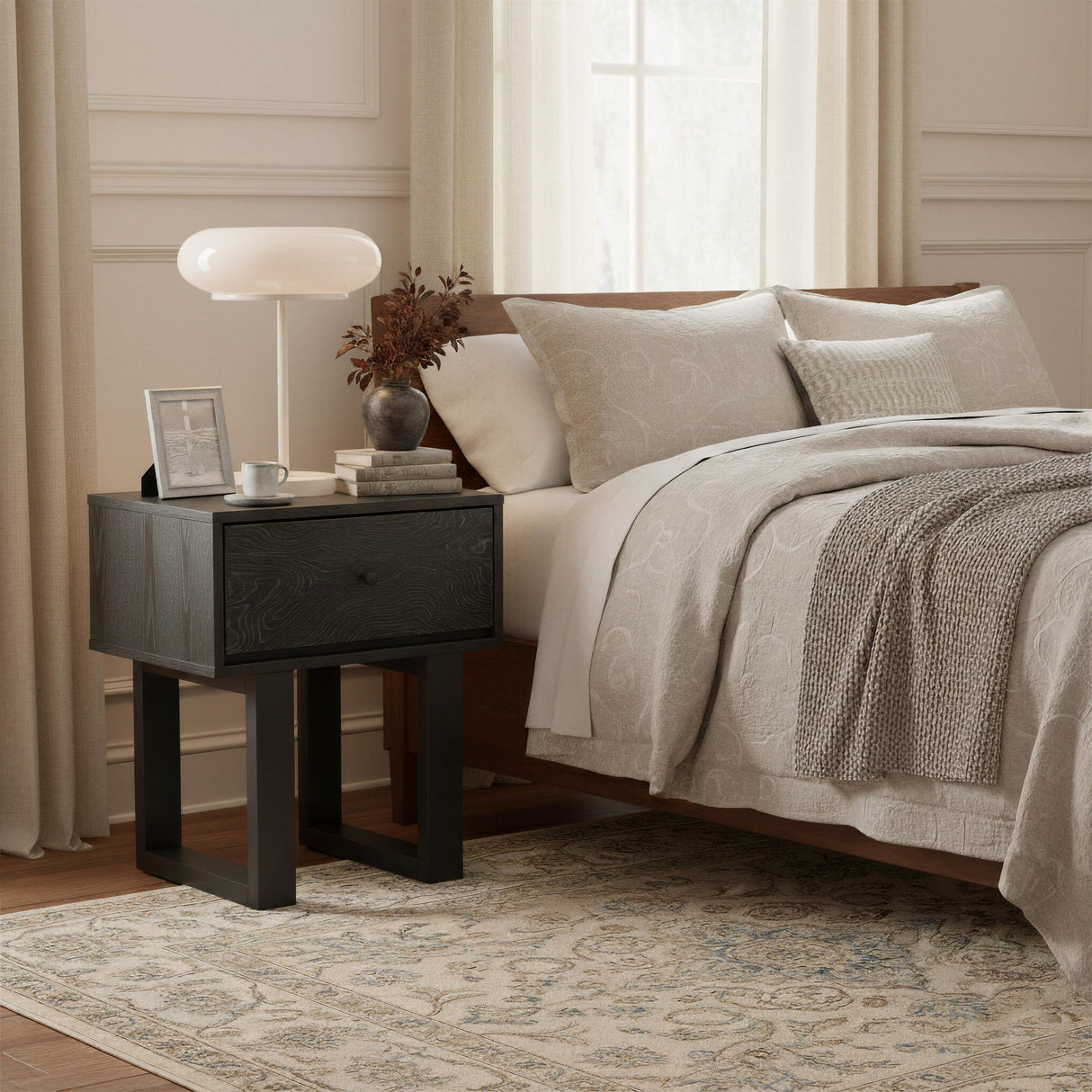ZUO Munk Table Lamp Beige