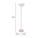 ZUO Munk Floor Lamp Pink