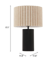 ZUO Aurora Table Lamp Beige & Black