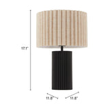 ZUO Aurora Table Lamp Beige & Black