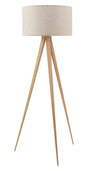 ZUO Imperial Floor Lamp Beige & Natural