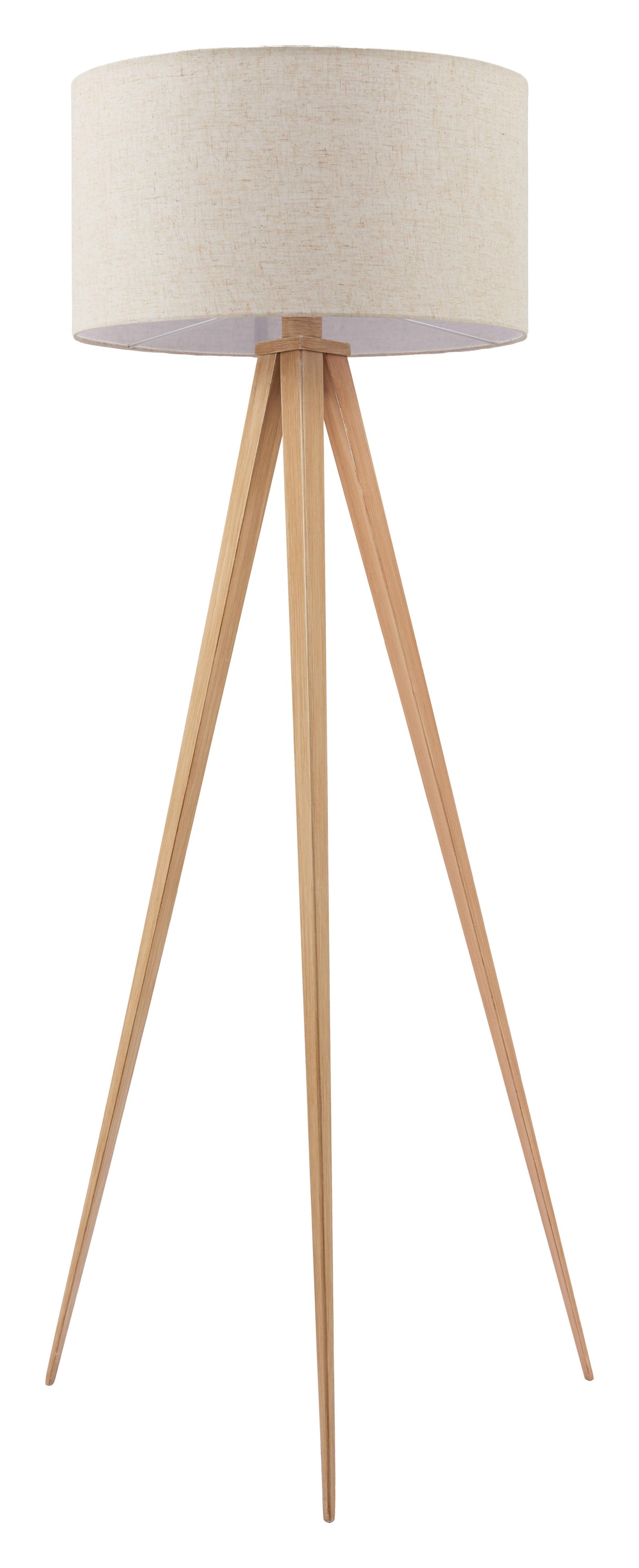 ZUO Imperial Floor Lamp Beige & Natural