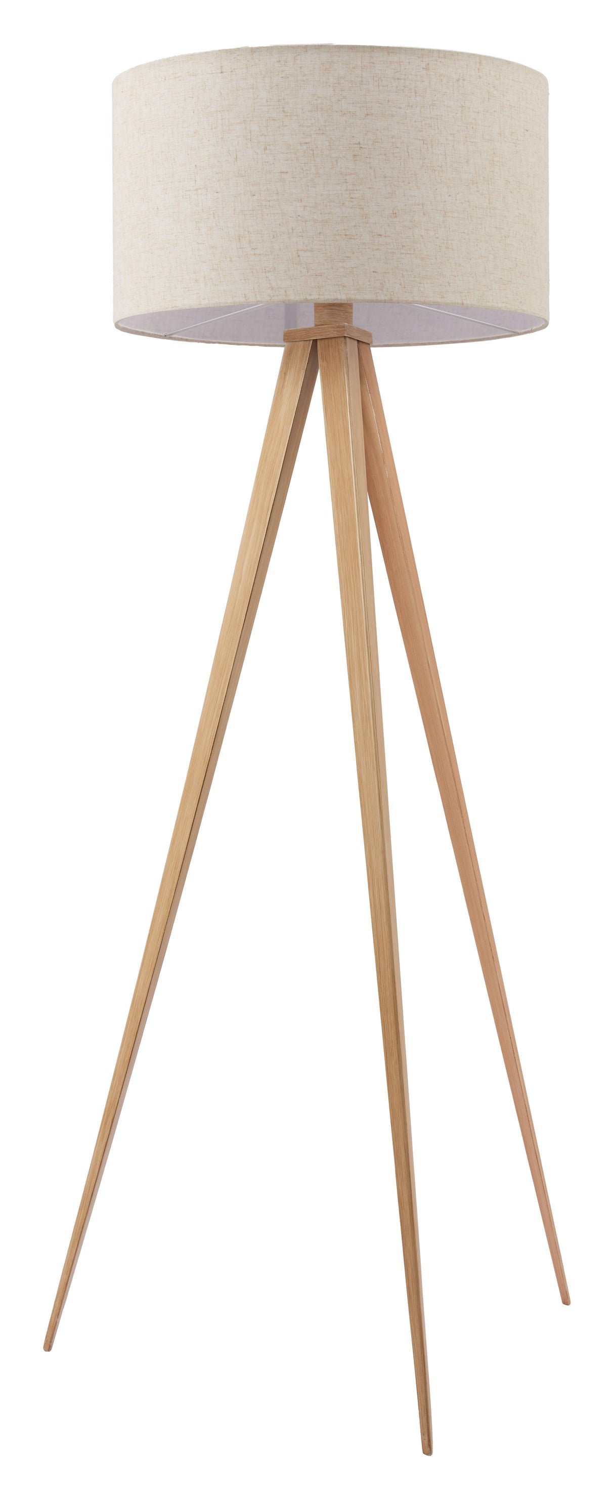 ZUO Imperial Floor Lamp Beige & Natural