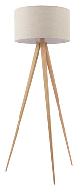 ZUO Imperial Floor Lamp Beige & Natural