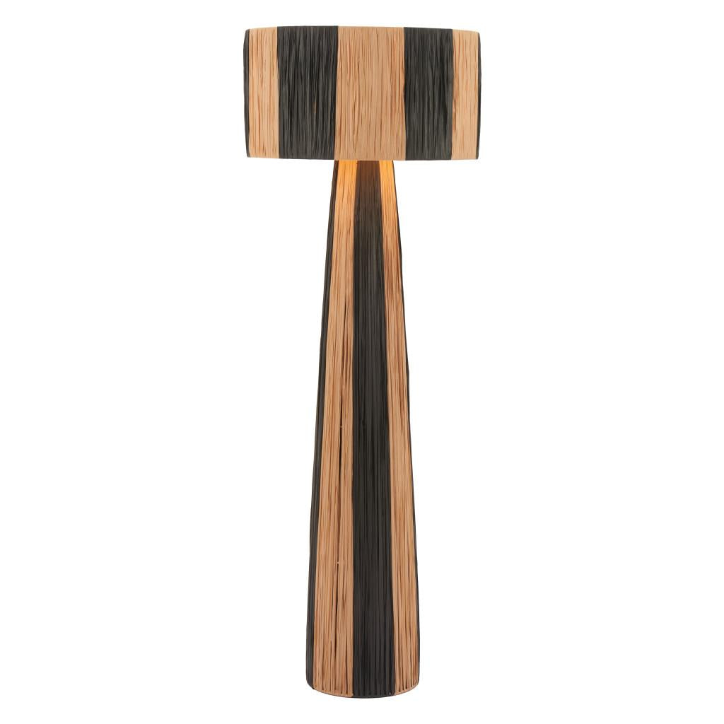 ZUO Gala Floor Lamp Black & Natural