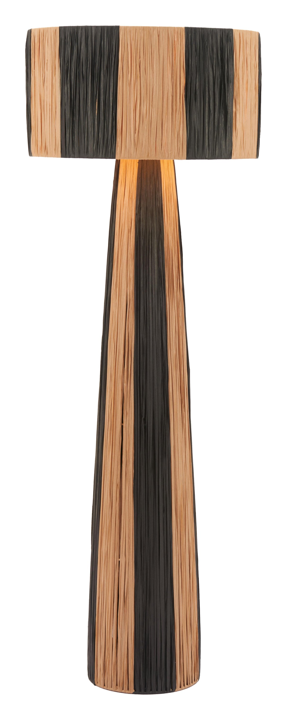 ZUO Gala Floor Lamp Black & Natural