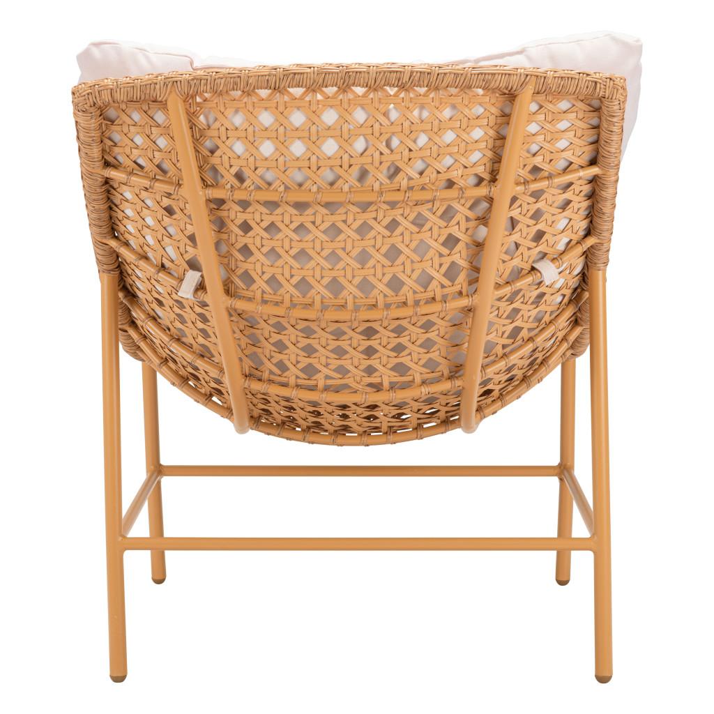 ZUO Merilyn Accent Chair Beige & Natural